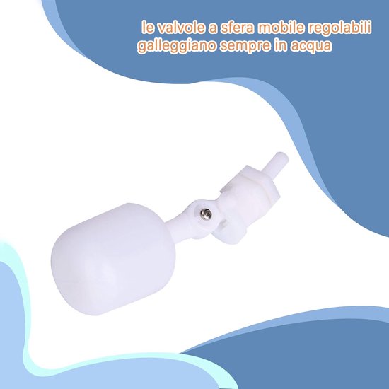 Float Ball Valve, Mini Float Valve, G1/4 Automatic Float Ball Valve Water Level Control Valve for Water Dispenser - ShopVlot van float — afbeelding 5
