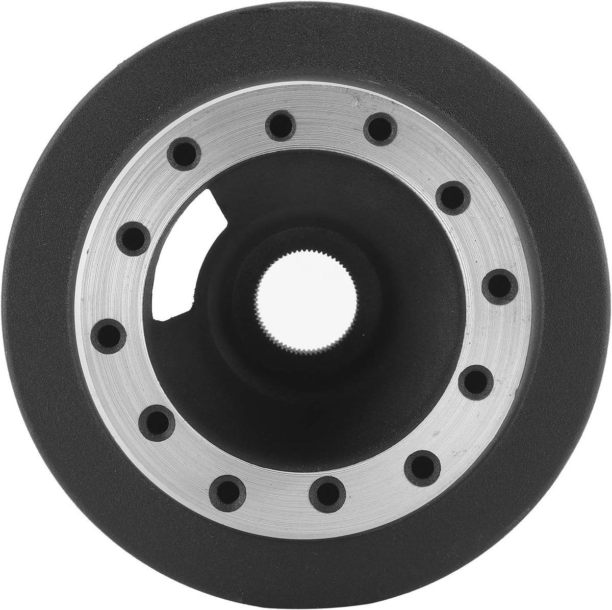SnelShoppen - Stuurwiel Hub Adapter Kit Zwart Aluminium Snelle Ontgrendeling Hub Adapter Vervangingsaccessoire Geschikt voor E46 Universeel