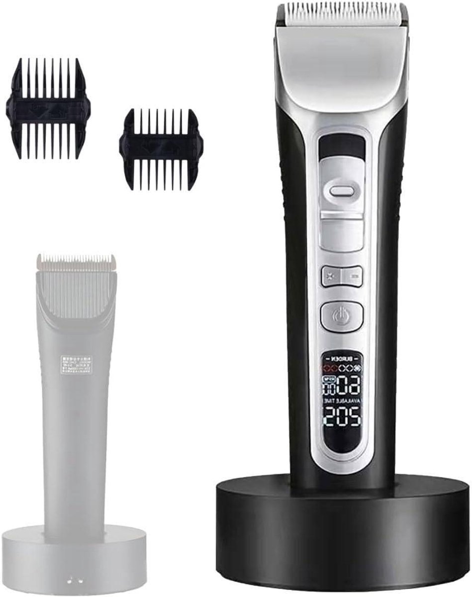 Draadloze Baardtrimmer - Haartrimmer Heren - Persoonlijke Verzorging - Precisie Instelbaar - 0.4-1.3mm - Zwart