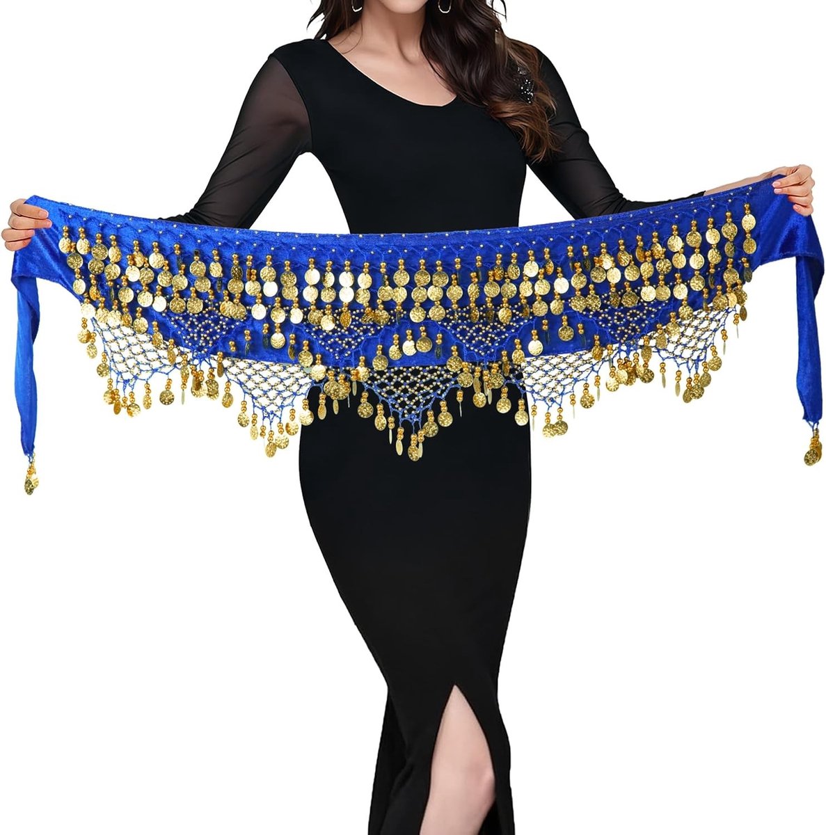 Elegante Heupdoek voor Buikdansen - Buikdansrok en Kostuum voor Dansers - Perfect voor Optredens en Training