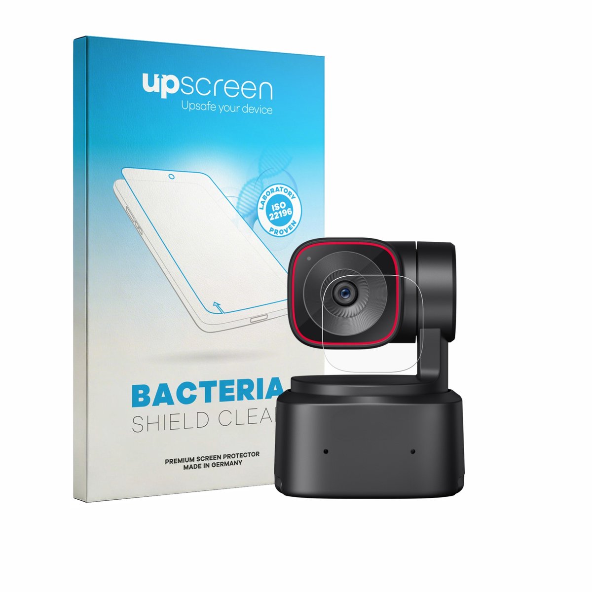upscreen - Screenprotector voor OBSBOT Tiny 2 Lite - Folie Beschermfolie transparant antibacterieel