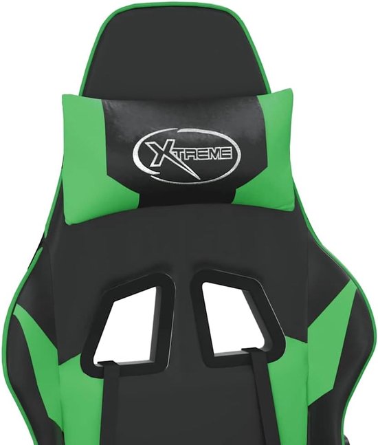 Gaming Stoel - Speelstoel Fauteuil - Comfortabel Gamen - Met Voetsteun - 67 x 58 x 128 cm — afbeelding 5