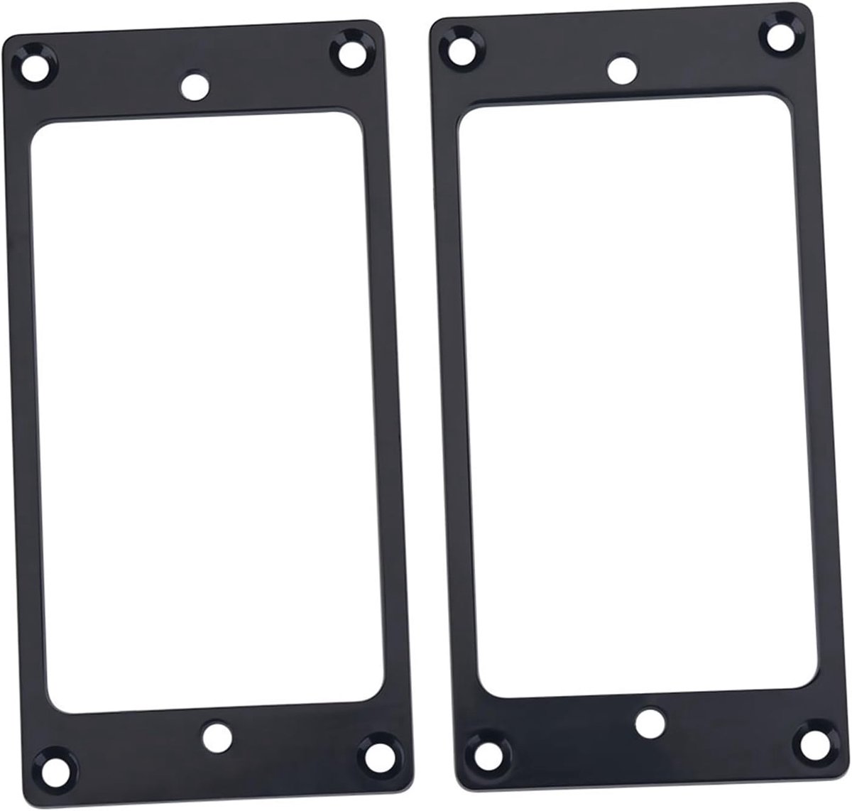 platte Hunmbucker elektrische gitaar pick-up frame montring 2 stuks (zwart)