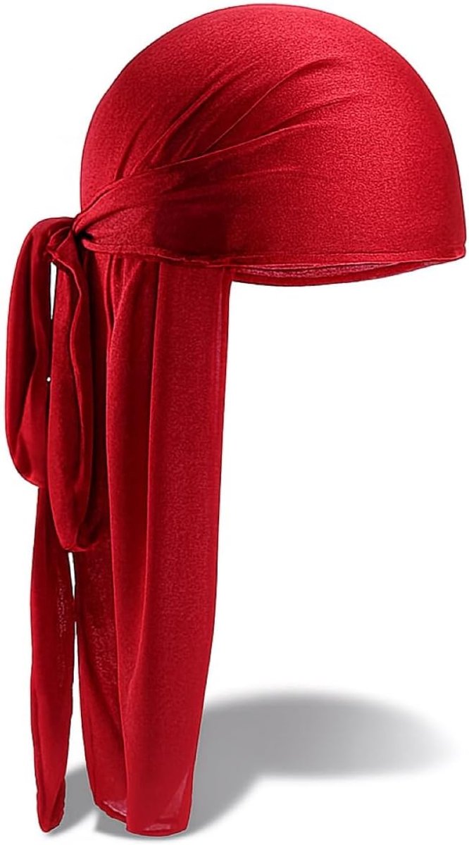 Gruppe Timo Klingler Durag - kostuum hoofddeksel voor golven, krullen en vlechten - tulband/piraat kostuum voor carnaval en hiphop