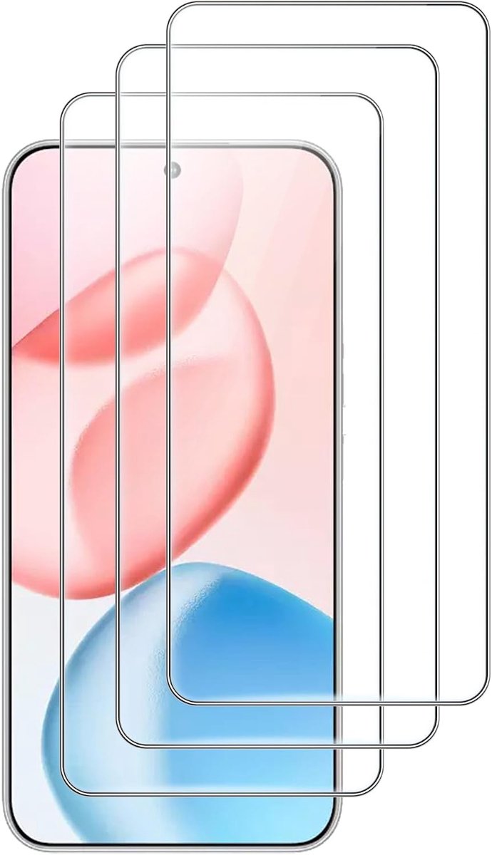 Displaybeschermfolie voor Honor 400 5G, 3 stuks, gehard glas, krasbestendig, hardheidsgraad 9H, gehard glas
