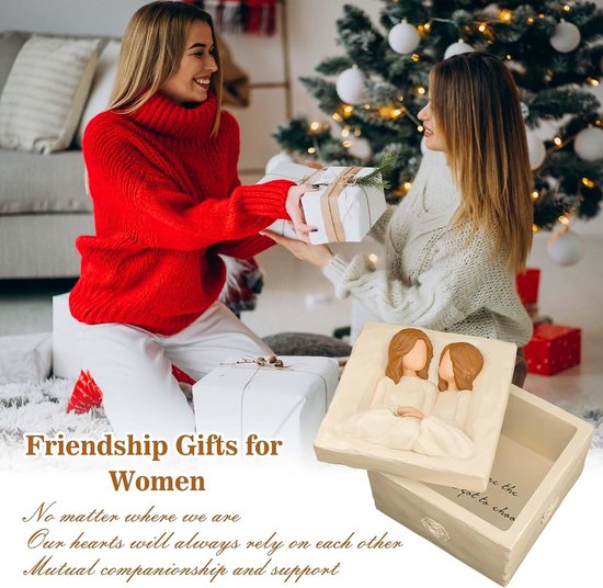 zuscadeaus, zuscadeau voor verjaardag, Kerstmis, cadeau-ideeën, sieradenkistje, kleine sieraden, geschenkdoos, vriendschap, herinneringsdoos, figuren — afbeelding 4