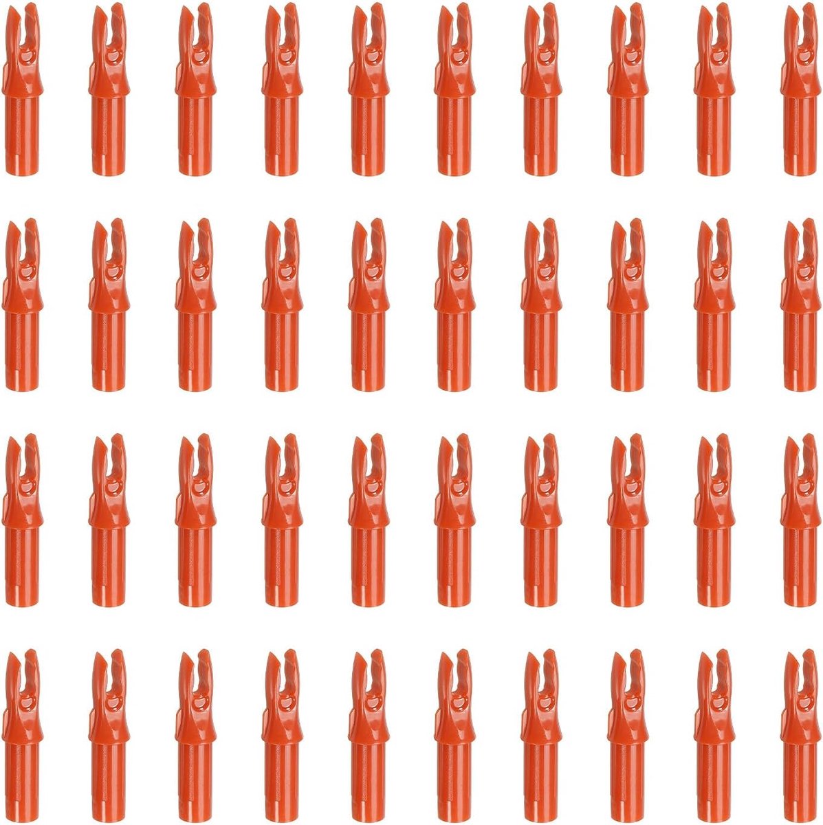 Boogschieten, pijlpunten, 6,2 mm, 0,244 inch, 40 pakketten, pijlpunt, vervanging voor opnames, oranje