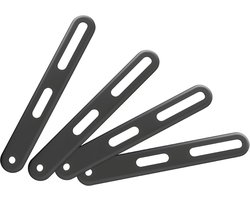 3IDEE Universele VESA-adapterverlengset voor wand- en monitorhouder, VESA 200 x 200 tot 400 x 400, uitbreiding voor tv-montage, tv-beugel 55 inch, VESA 200 x 200 wandhouder & meer