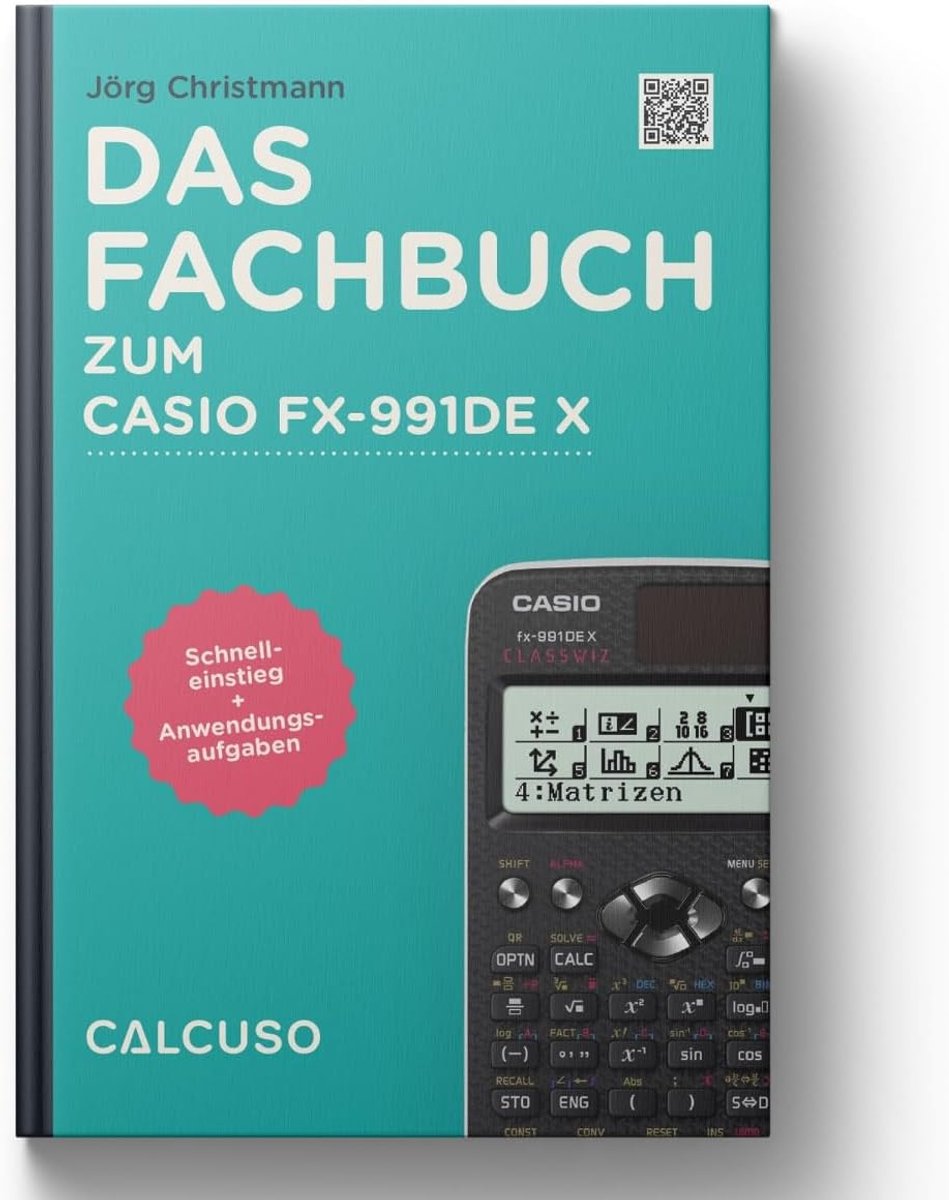SnelShoppen - CALCUSO handleiding voor Casio fx-991DE X ClassWiz rekenmachine - 128 pagina's A5 - Snelle startgids met praktische voorbeelden en oefen