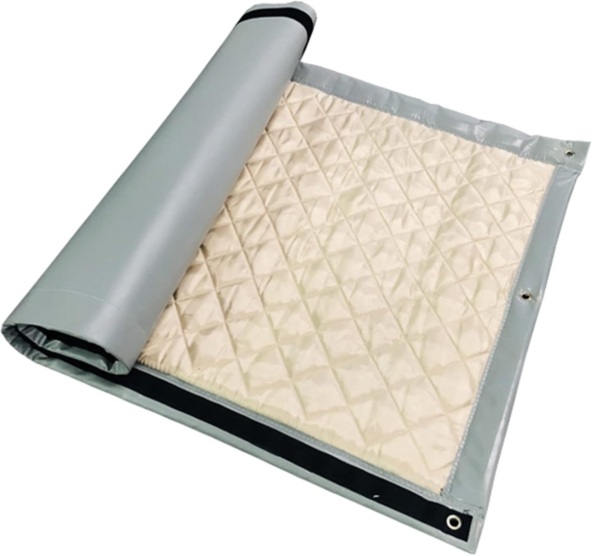 Barrière Geluidswerende wanden, geluidsisolerend scherm, voor geluidsreductie op bouwplaatsen, wegen, fabrieken, sportvelden, geluidsisolatie, geluidsdemper, 200 x 100 cm (blauw)