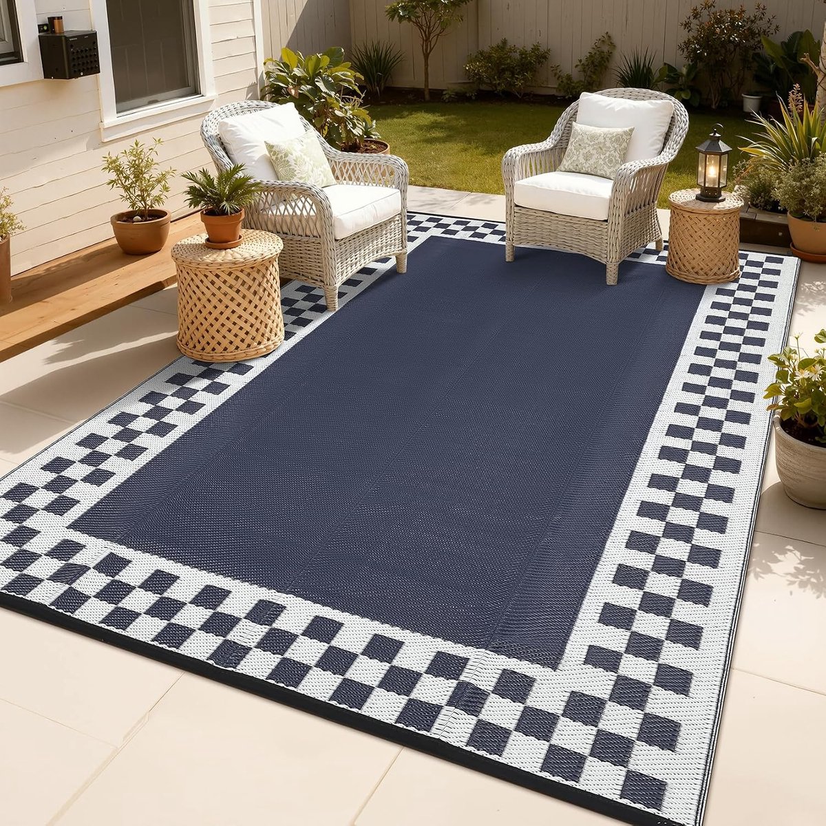 Tuinloper 270 x 360 cm - Waterdicht Kunststof - UV-bestendig - Perfect voor buitengebruik - SnelShoppen