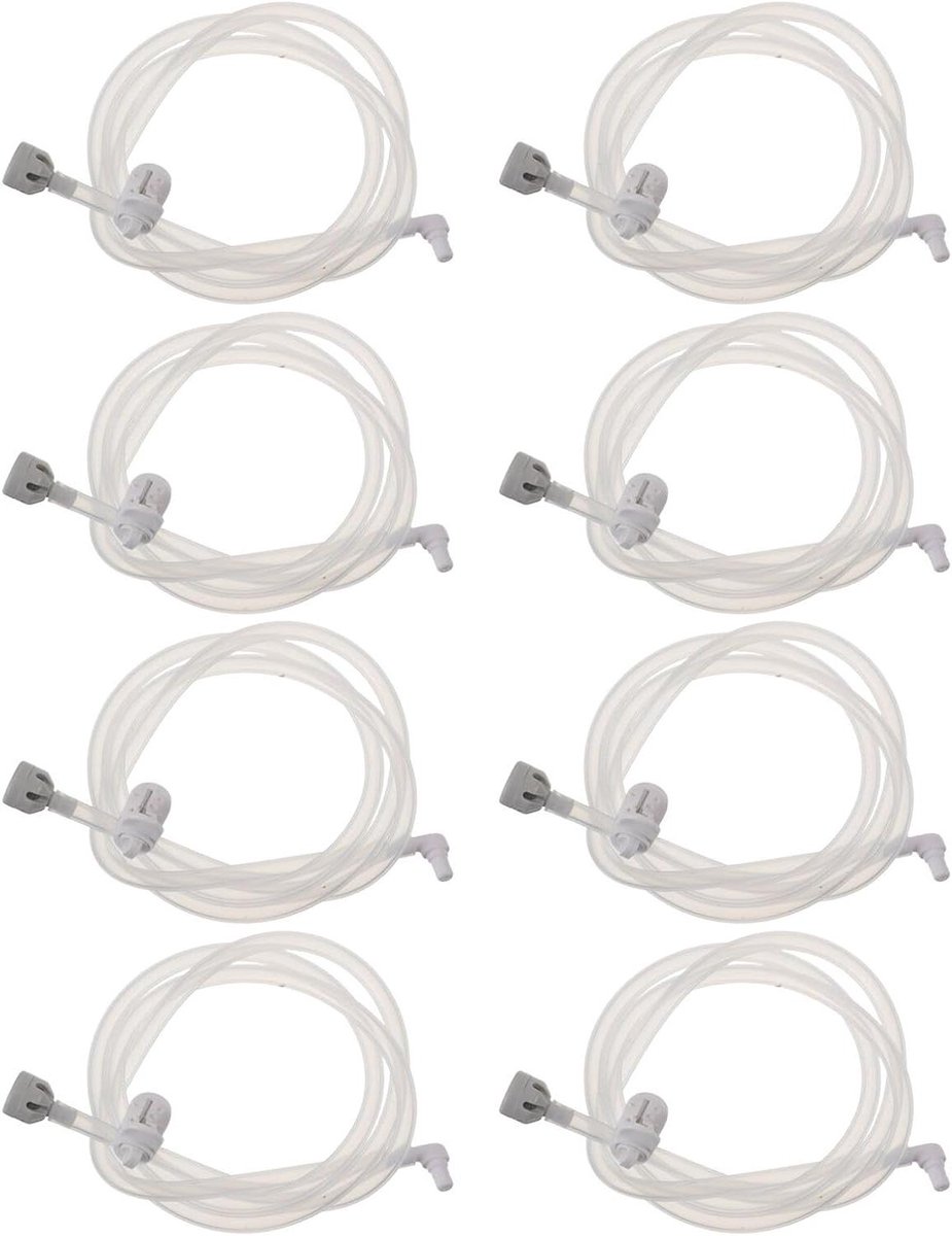 Vervangingsslang Monddouche - Irrigator Buis Accessoires - Mondhygiëne Verbeteren - Brede Compatibiliteit - 815 cm - Wit