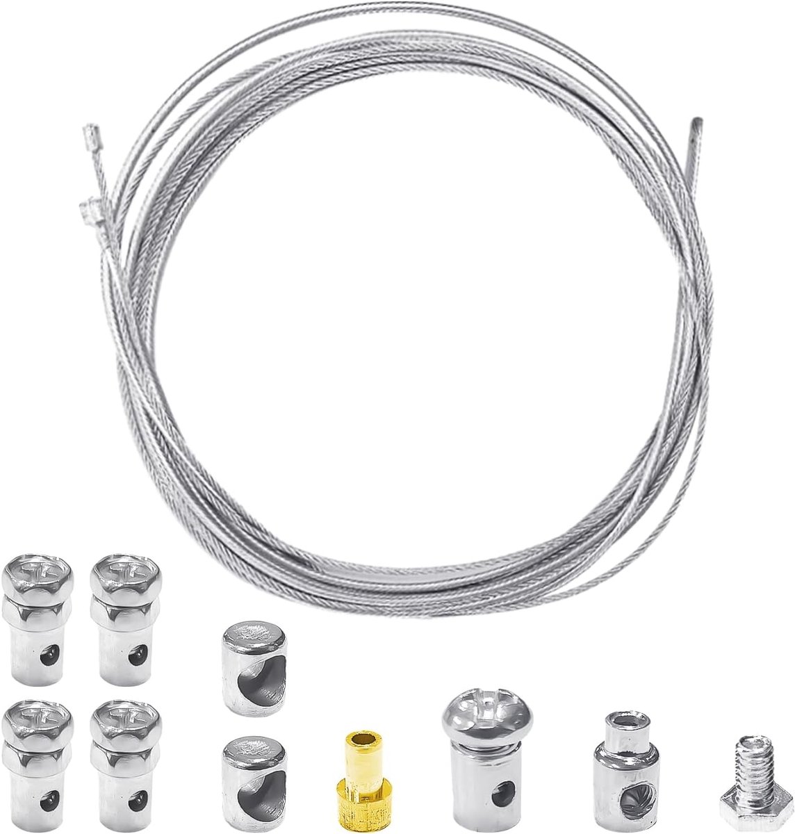 Universele kabelreparatieset - throttle lever - motorfiets en fiets kabelaccessoires - eenvoudig te gebruiken - SnelShoppen