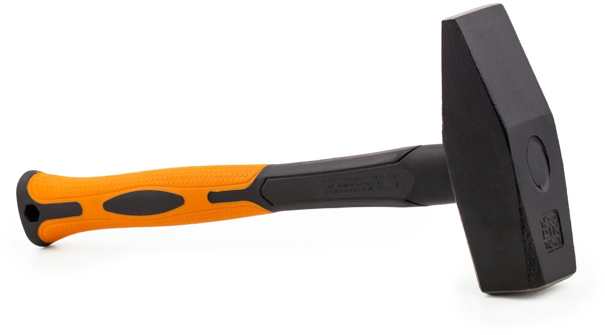 Omgoods - Slotenmaker Hamer 1500g met Glasvezel Steel