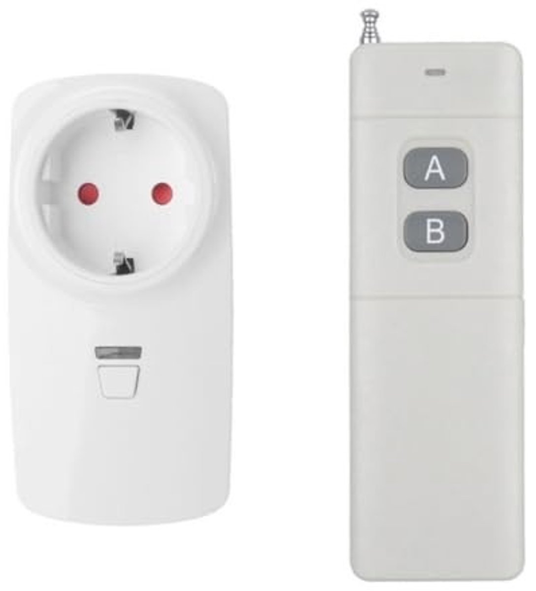 Omgoods - Draadloze Stekkerdoos met Afstandsbediening voor Buitenverlichting