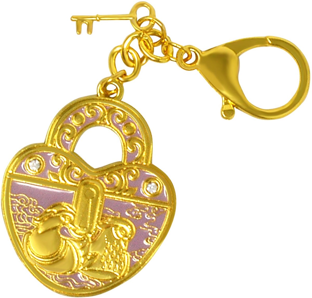 Omgoods - Feng Shui Sleutelhanger met Liefdespadlocks