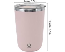 Omgoods - Elektrische Mengbeker 350ml met Oplaadbare Magnetische Roerfunctie
