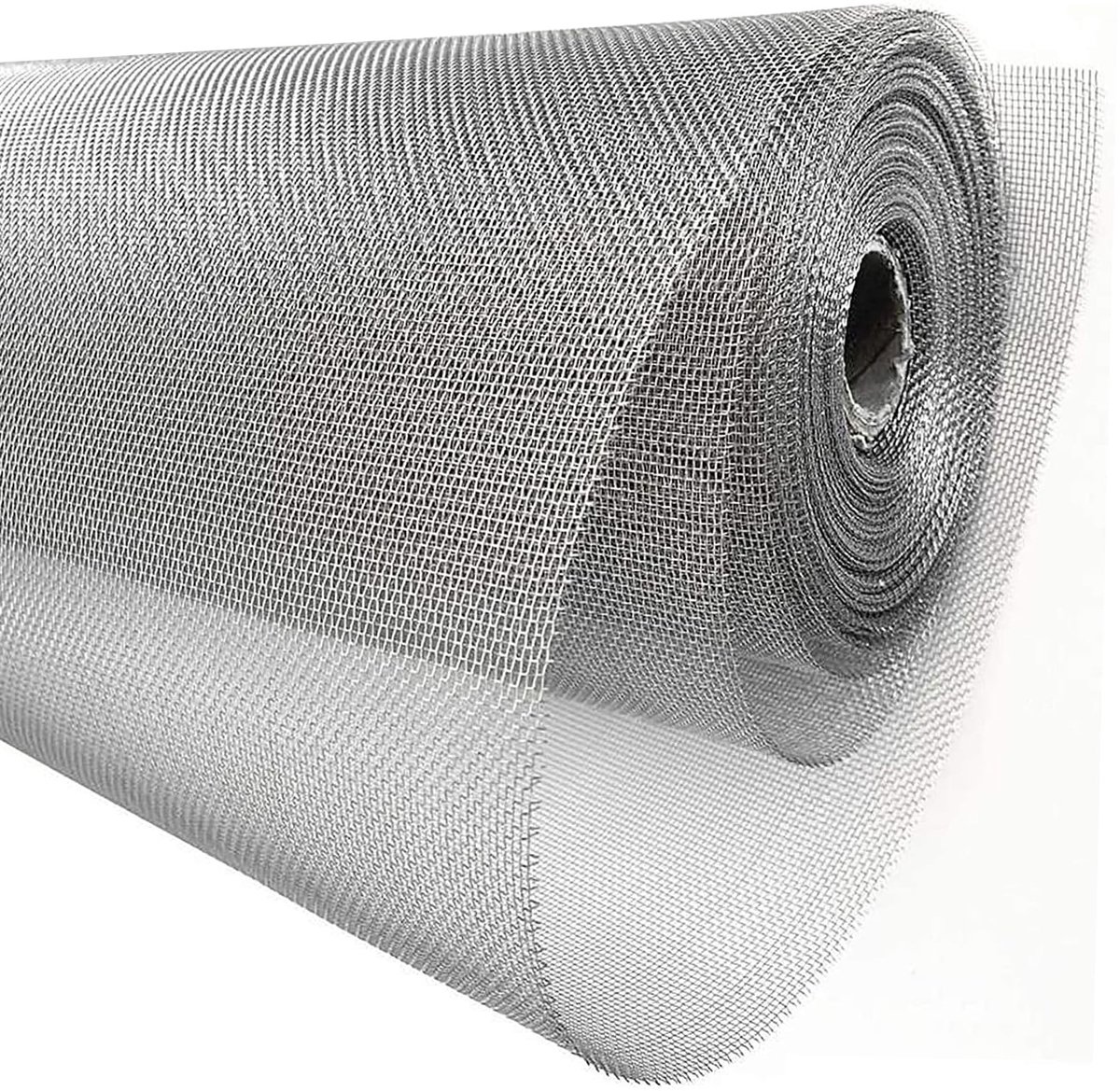 Omgoods - RVS Geweven Draadmesh 40 x 200 cm voor Tuin en Huis