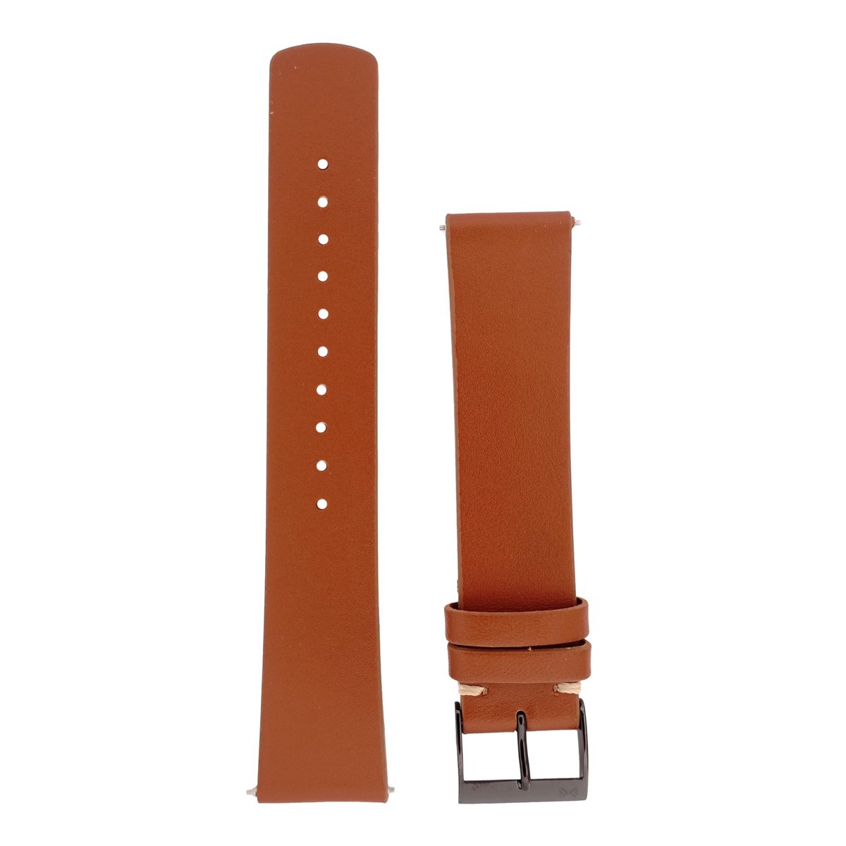 Omgoods - Vervangende Leren Horlogeband 20mm Bruin