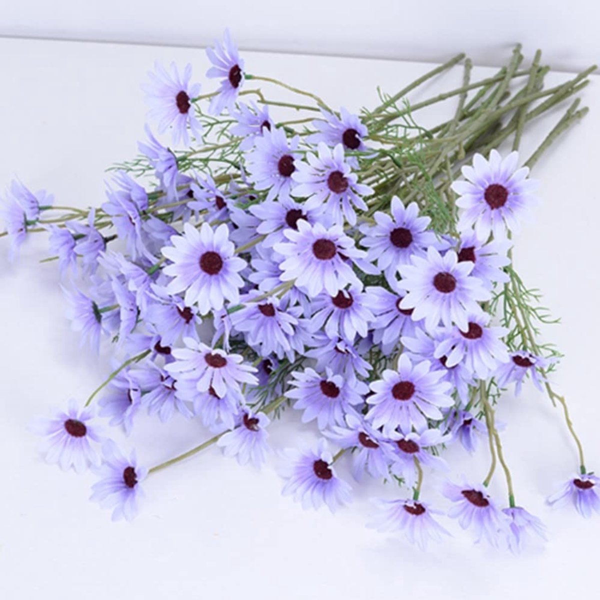 Omgoods - Kunstbloemen Madeliefjes Set van 12 UV-bestendig