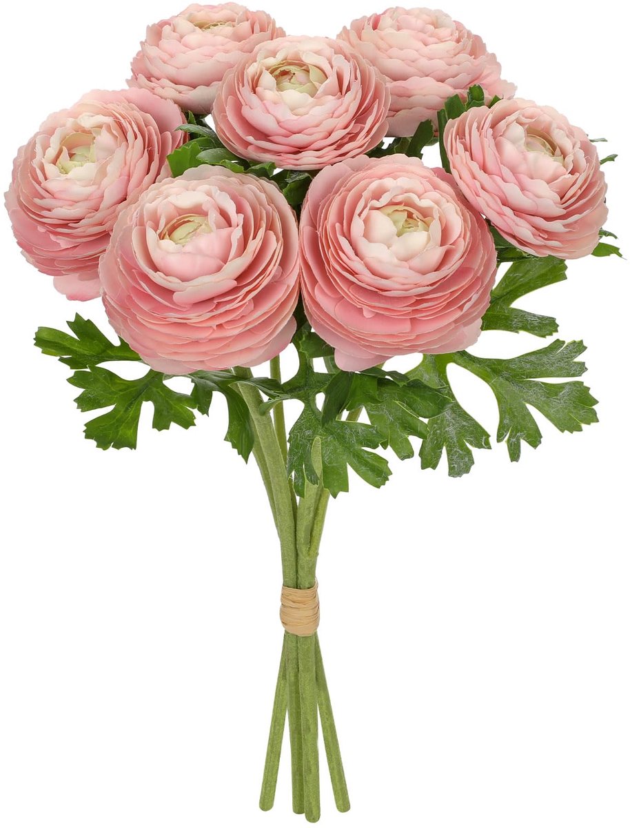 Omgoods - Roze Kunstbloemen 34 cm - Decoratieve Takken voor Vaas