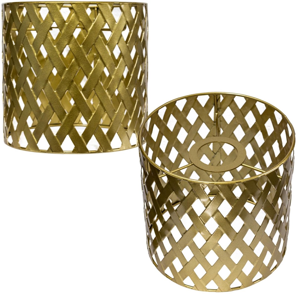 Omgoods - Rieten Lampenkappen voor E27 Fitting