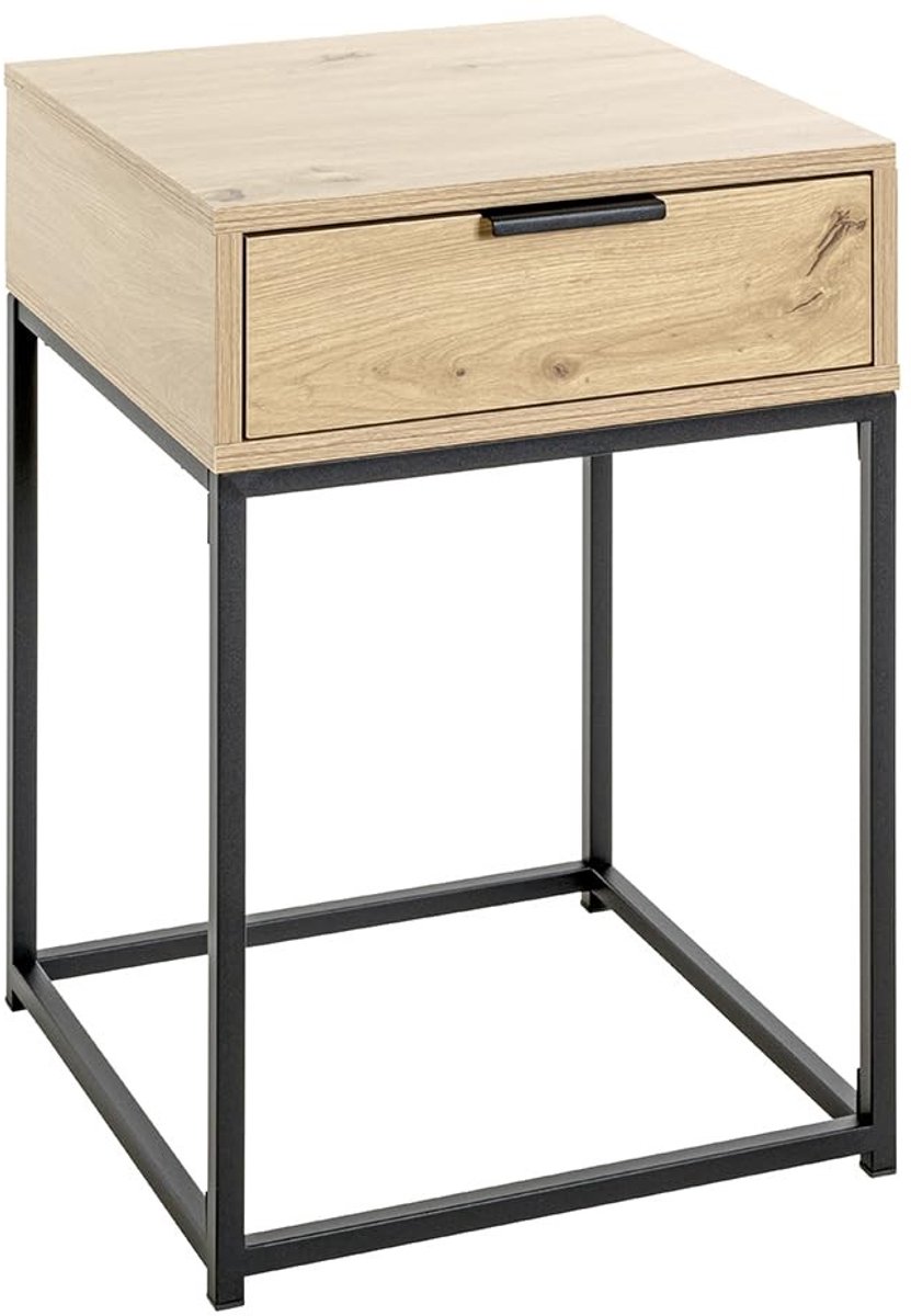 Omgoods - Moderne Console Tafel van MDF en Staal