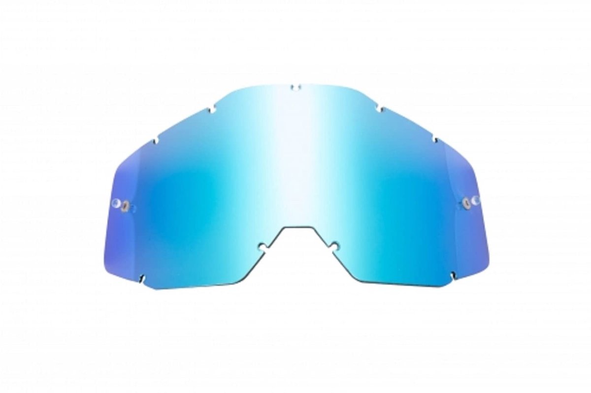 Omgoods - Blauwe Spiegellens Vervangingslens voor Brillen en Maskers