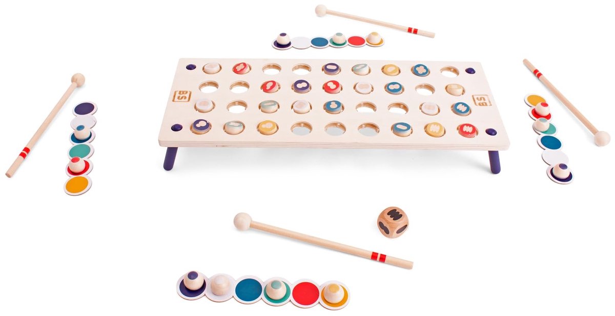 Omgoods - Spel met Vormen voor Kinderen - Versterkt Concentratie en Coördinatie