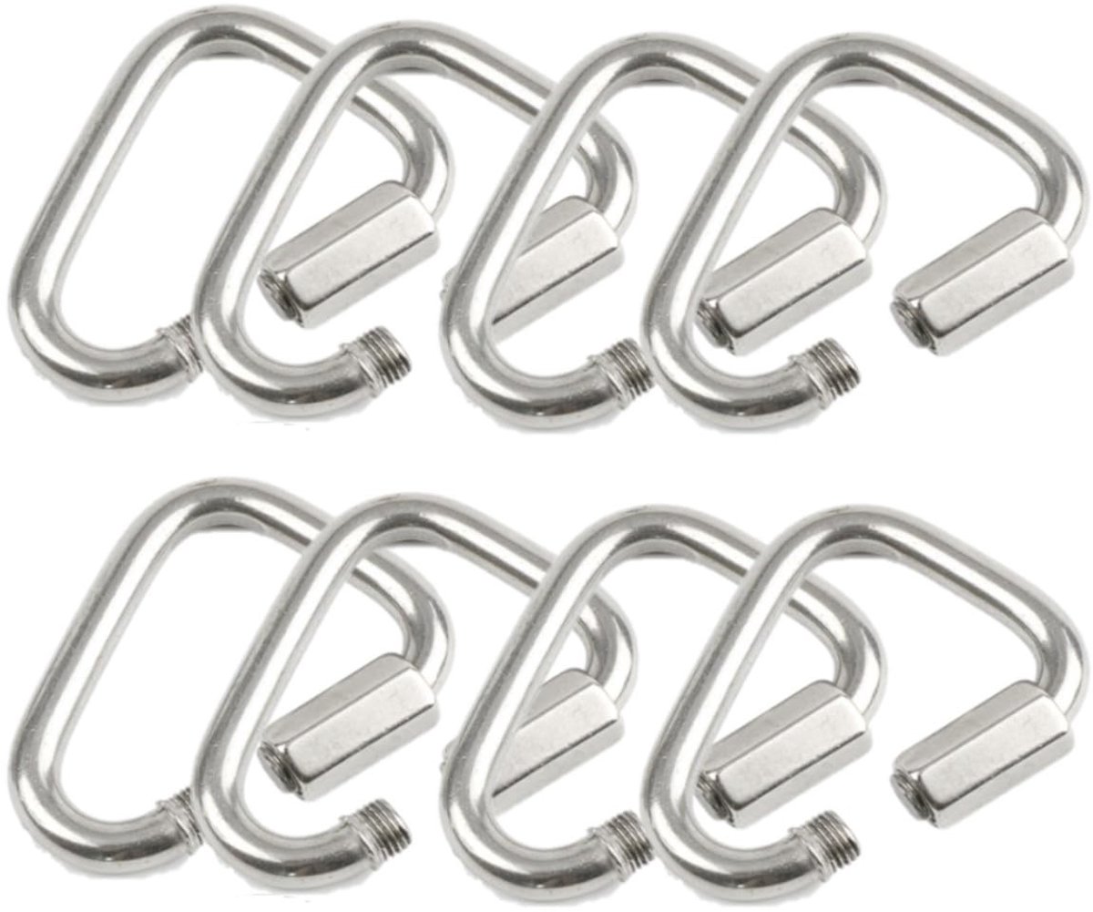 Omgoods - 8PCS M5 Delta Quick Link - Carabiner Clips voor Hammocks en Sport