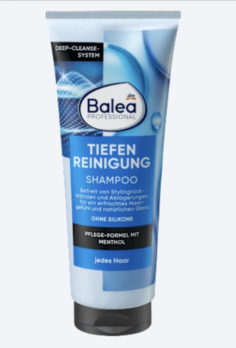 Balea Professional Diep reinigende shampoo, 250 ml