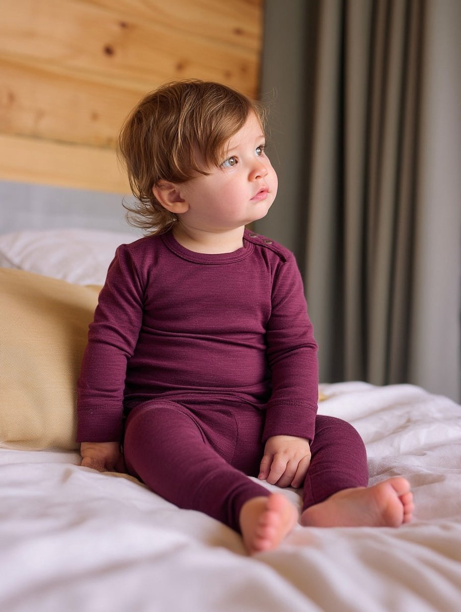 Wollen baby- kindertrui - Merinowol - Fig 80
