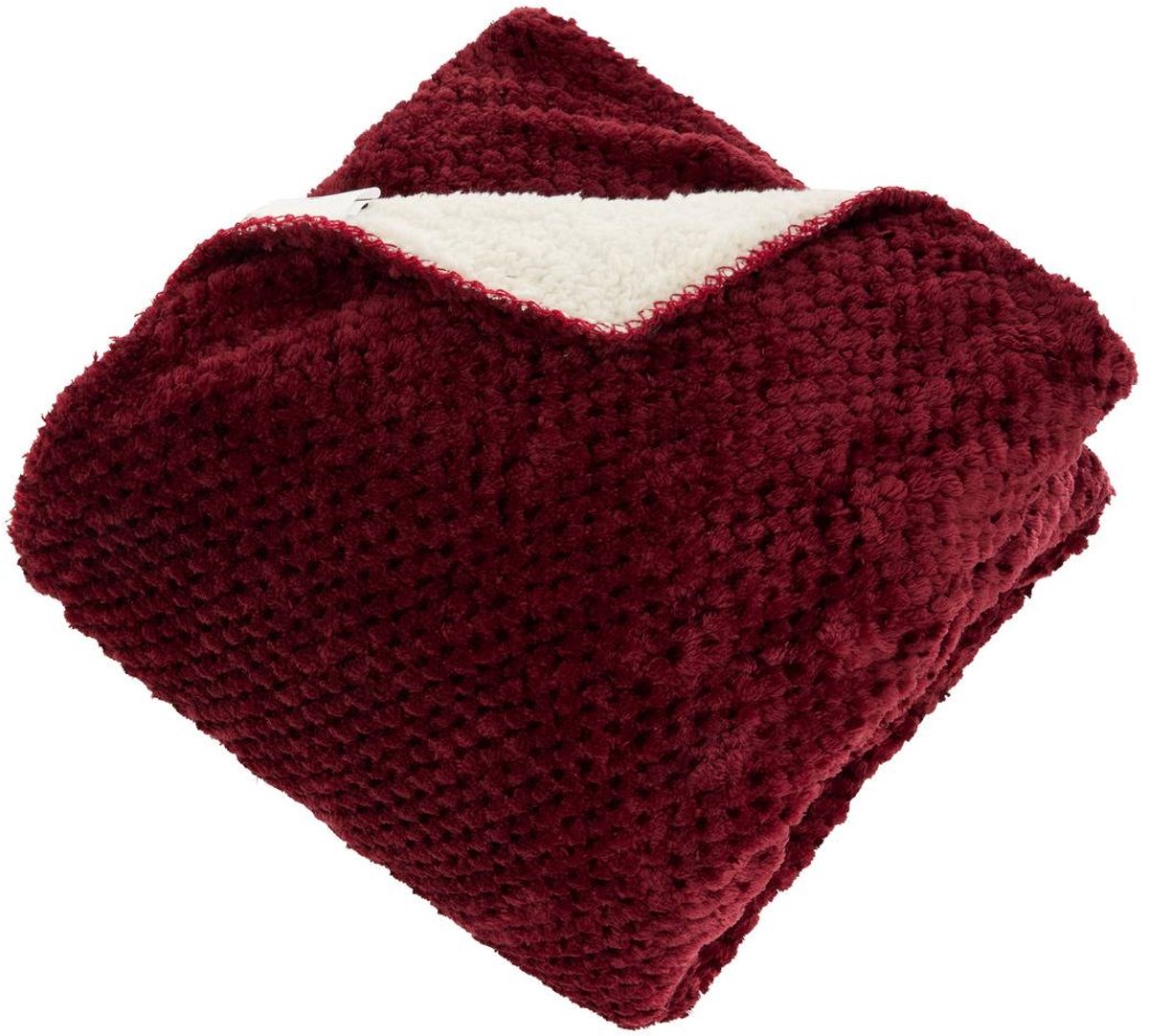 LYNO-plaid van flanel met sherpa-effect