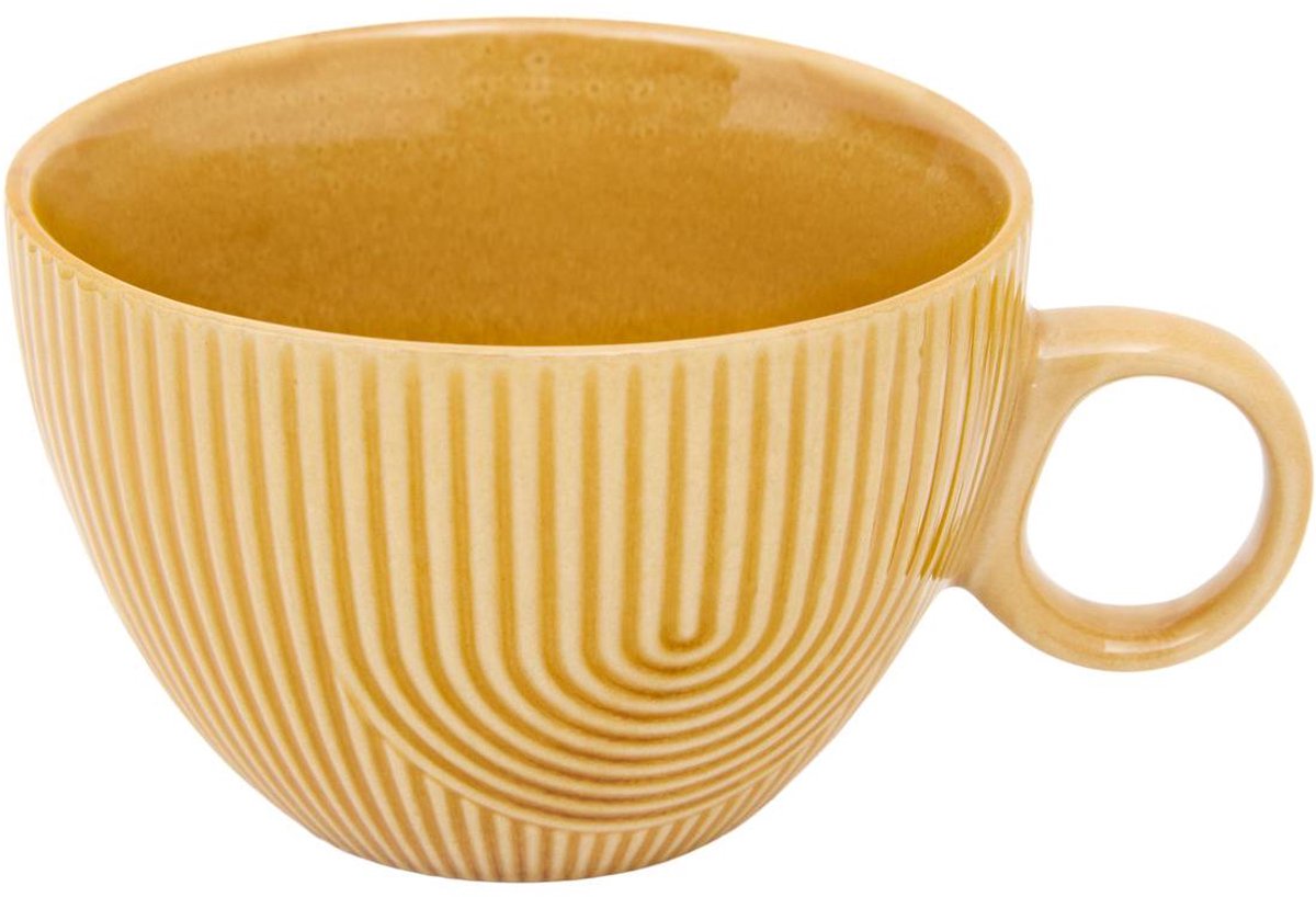 Bol à petit-déjeuner Lya 46cl ocre