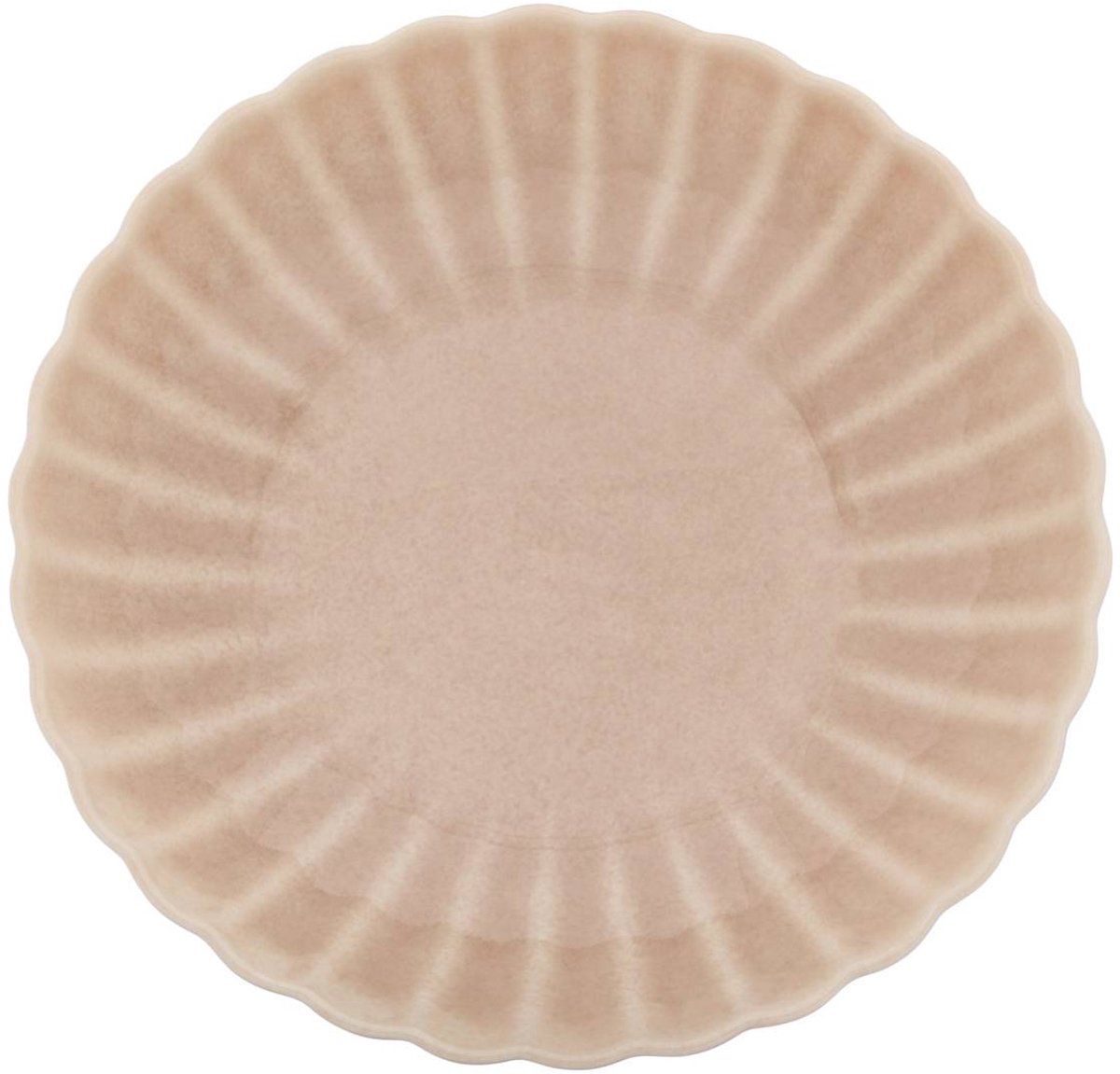 Lot de 4 Assiette creuse Romy ronde D.20cm rose