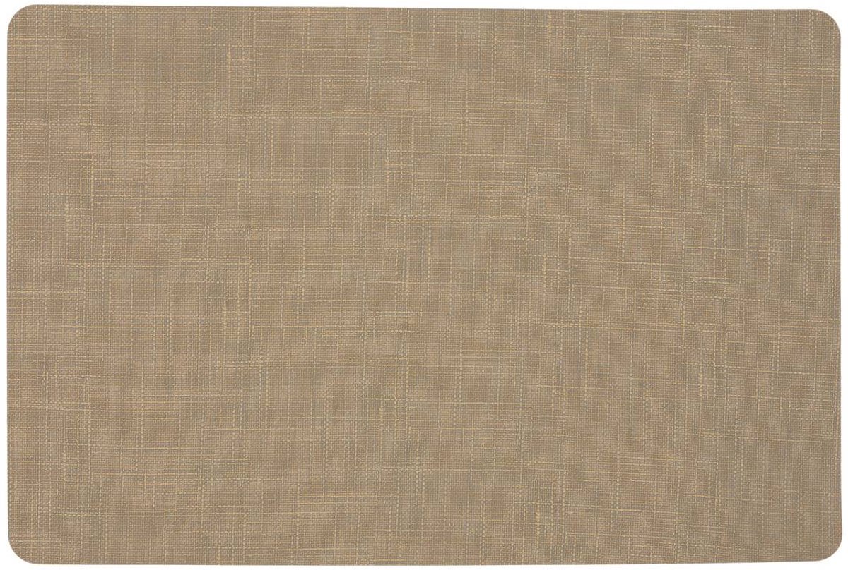 Set de table rectangulaire Esmée 30x45cm marron