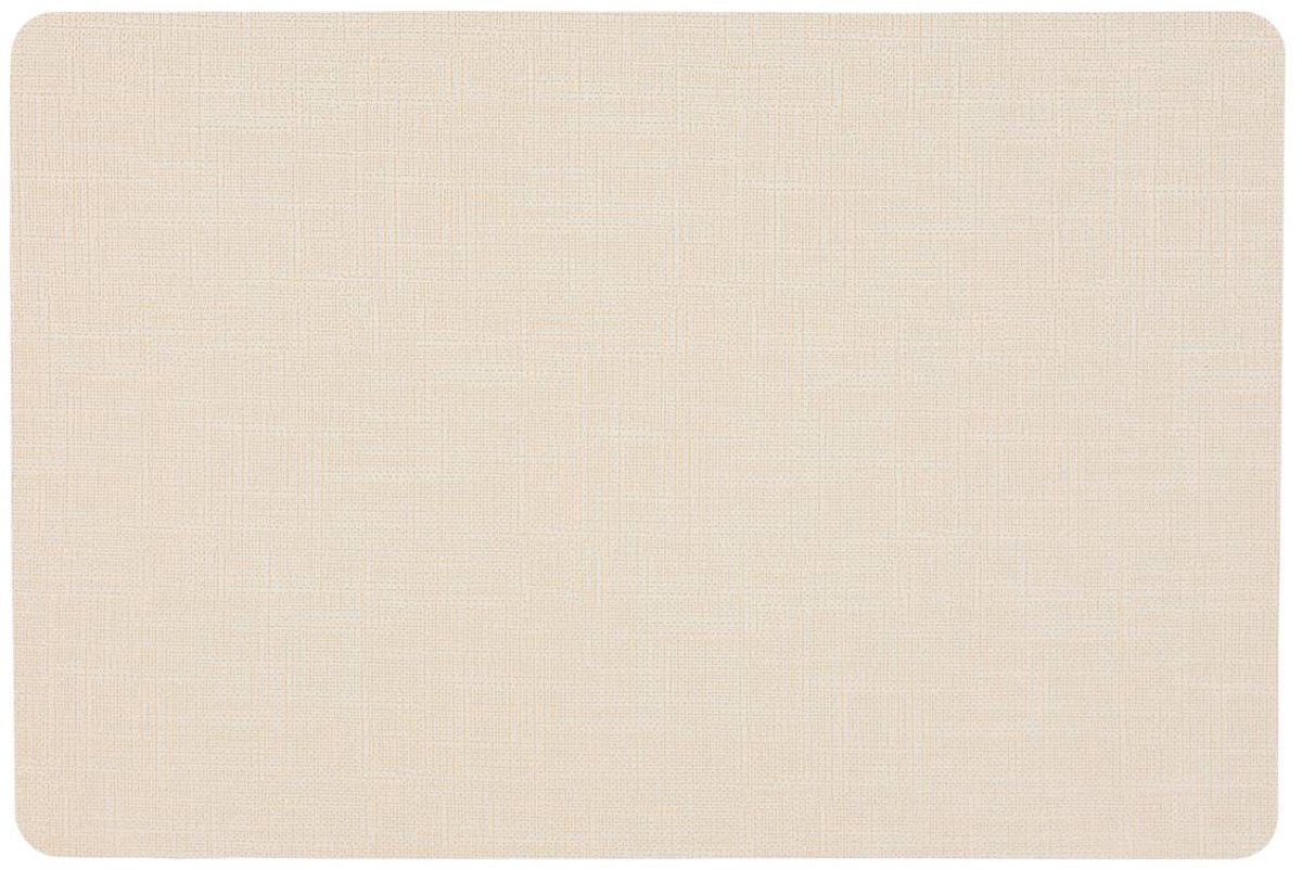 Set de table rectangulaire Esmée 30x45cm beige