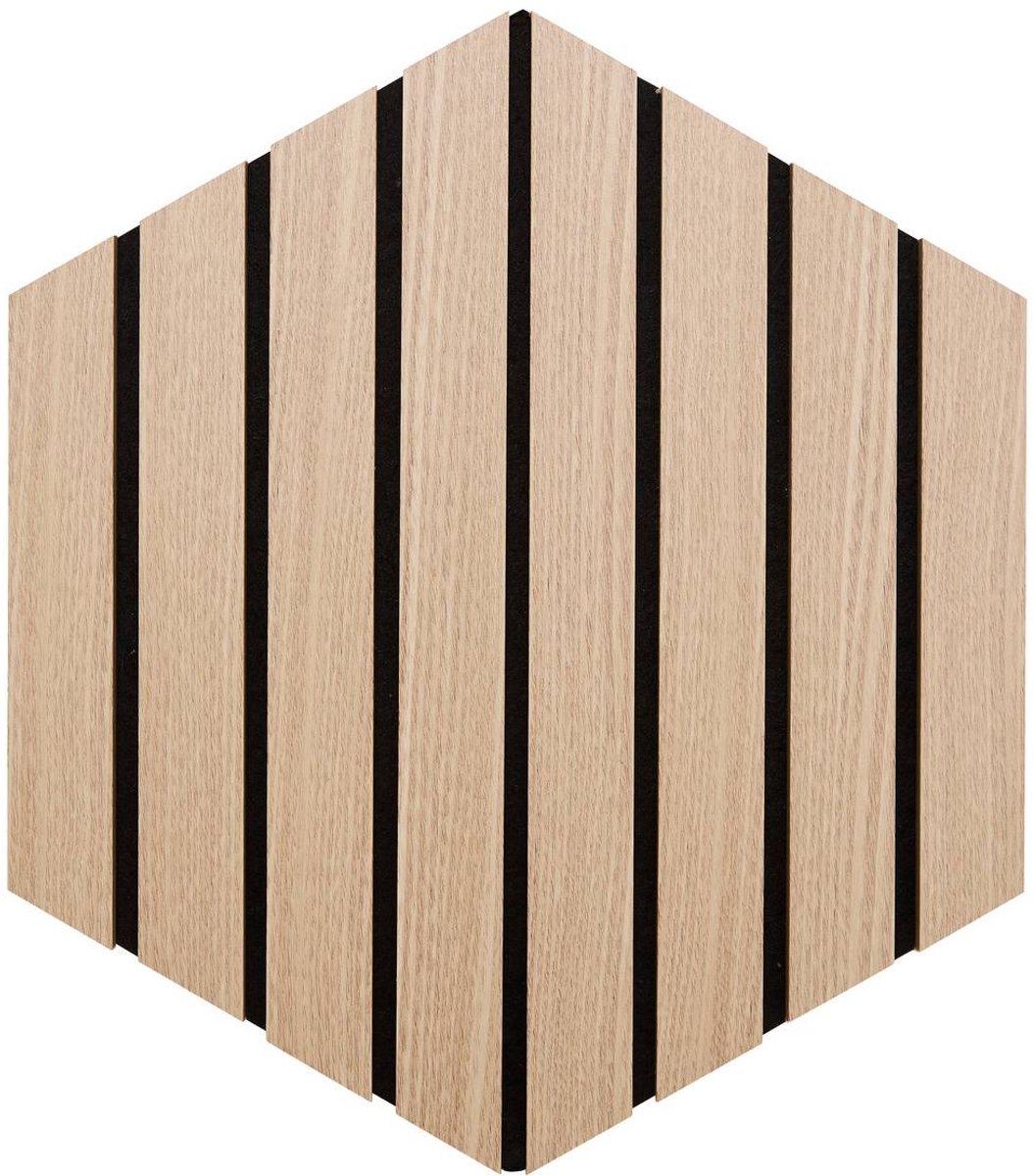Set van 3 zeshoekige decoratieve panelen COLVA