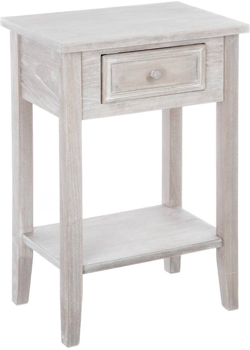 Nachtkastje met 1 lade van hout CHARME