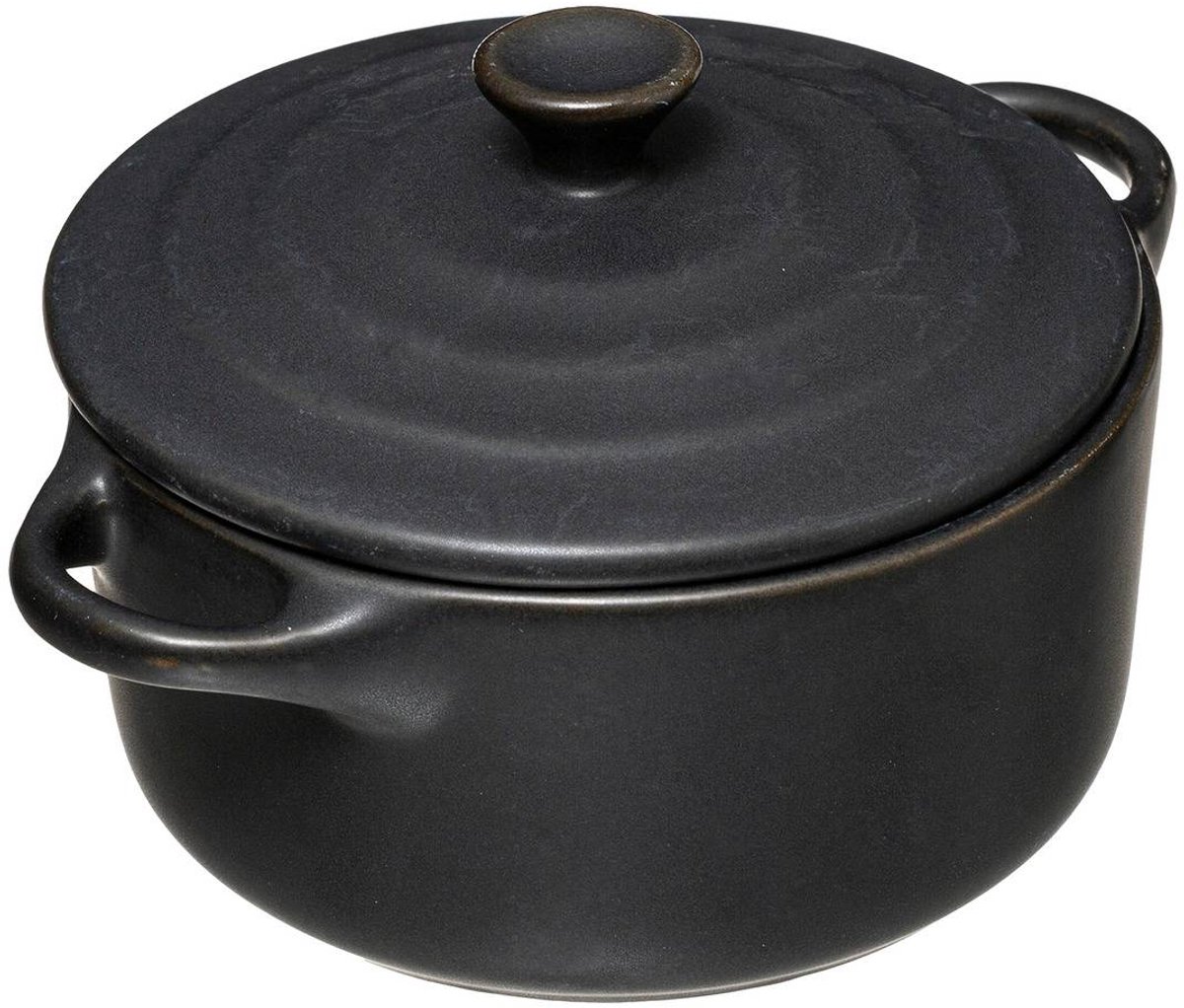 Steengoed braadpan 10 cm voor individuele gerechten