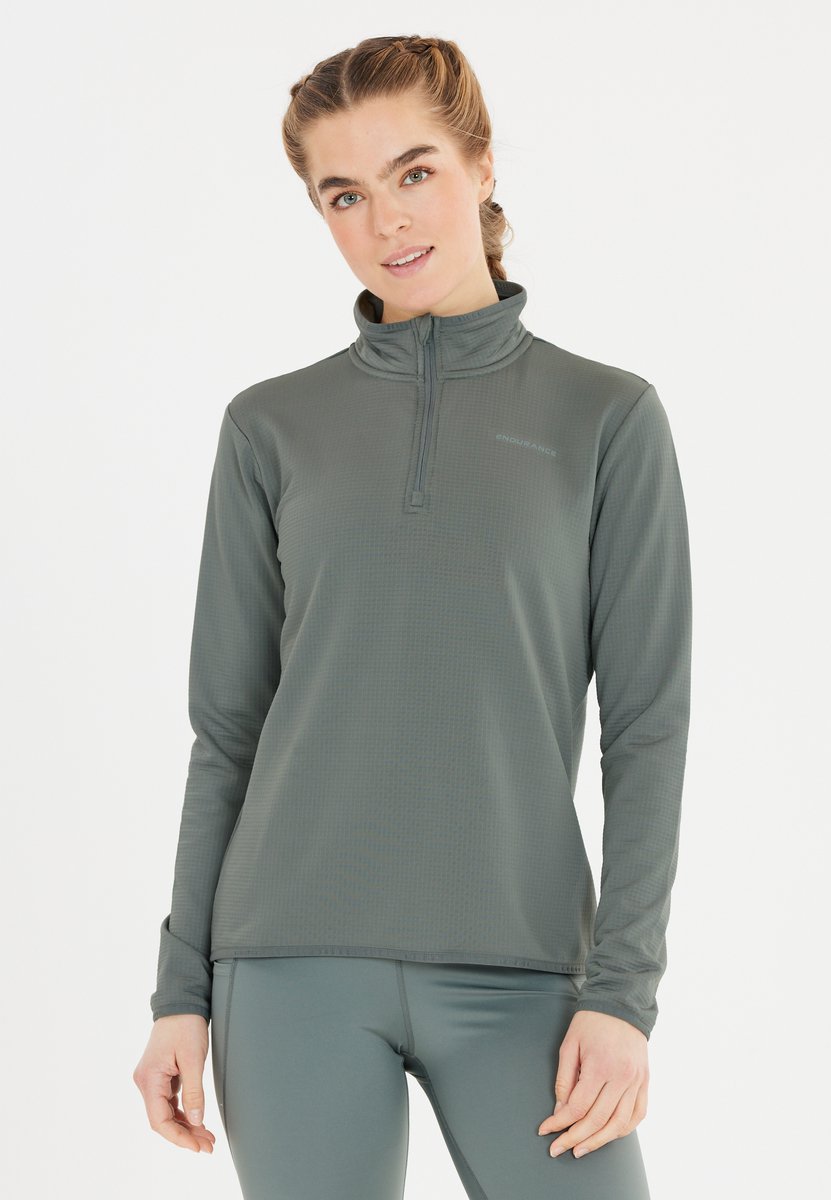 ENDURANCE Langarmshirt VIRONIC W Waffle