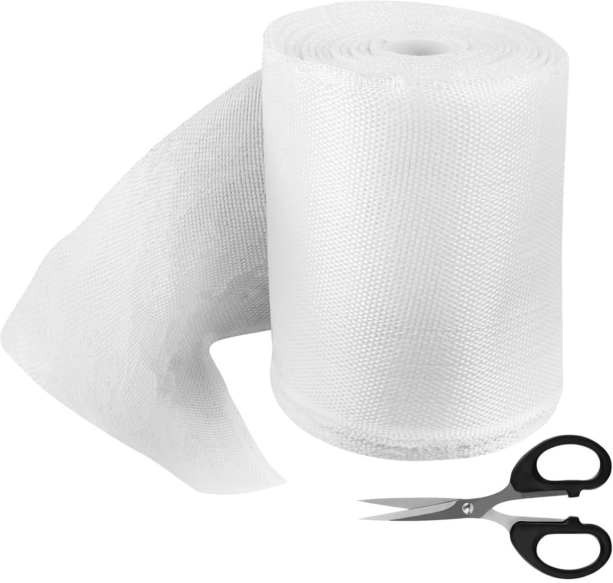 26 m x 10 cm fibreglass fabric tape roll, fibreglass mat, fibreglass tape, reinforcement fabric, joint cover strips - ShopVlot