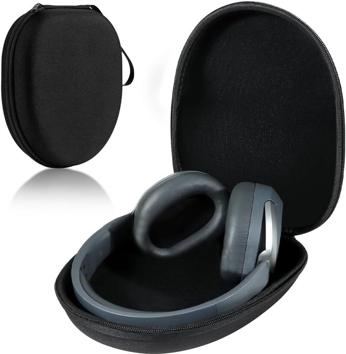 SnelShoppen - Over-Ear Hoofdtelefoon Tas - Universele Beschermcase voor Oordoppen - Reis Bag - Draagbare Hoofdtelefoon Tas voor Over-Ear Hoofdtelefoon