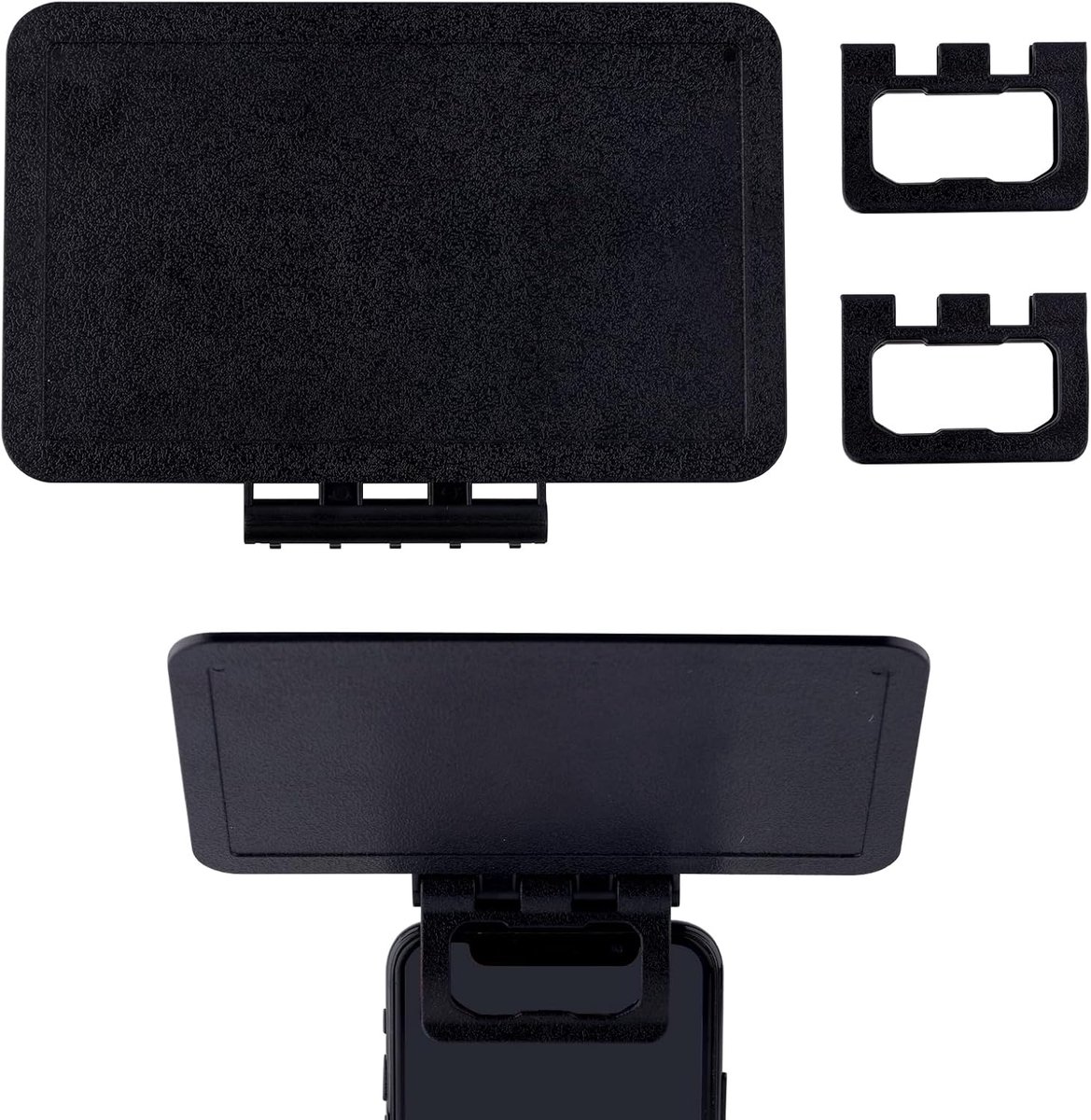Telefoon Zonnescherm 2 Stuks, Anti-Reflectie Verstelbaar - Autotelefoon Accessoire - Geschikt voor iPhone en Alle Smartphones