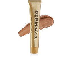 Dermacol Full Coverage Matte Foundation - Waterproof Make-Up - Olie-vriendelijk - SPF 30 - Extreme Dekking - Langdurig