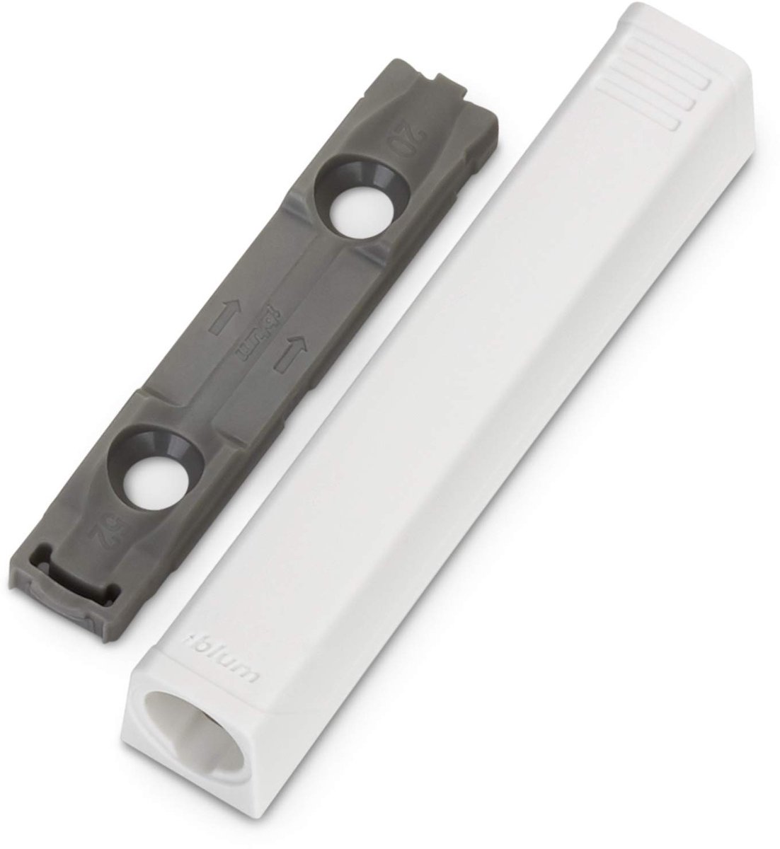 Adapter 956A1201 zijdeachtig wit voor grote kastdeuren