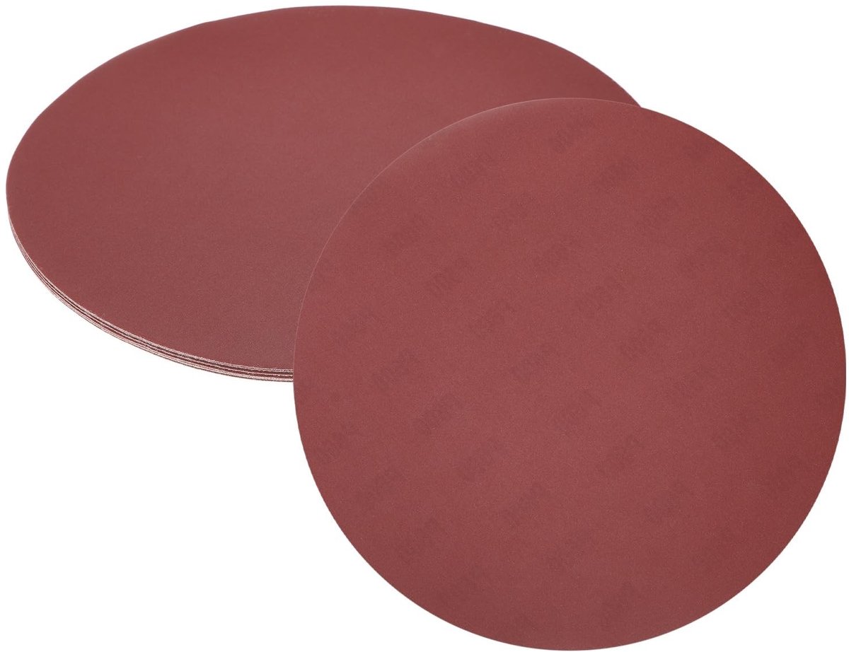 Omgoods - Schuurschijven 30,5 cm Korrel 600 Aluminiumoxide Zelfklevend