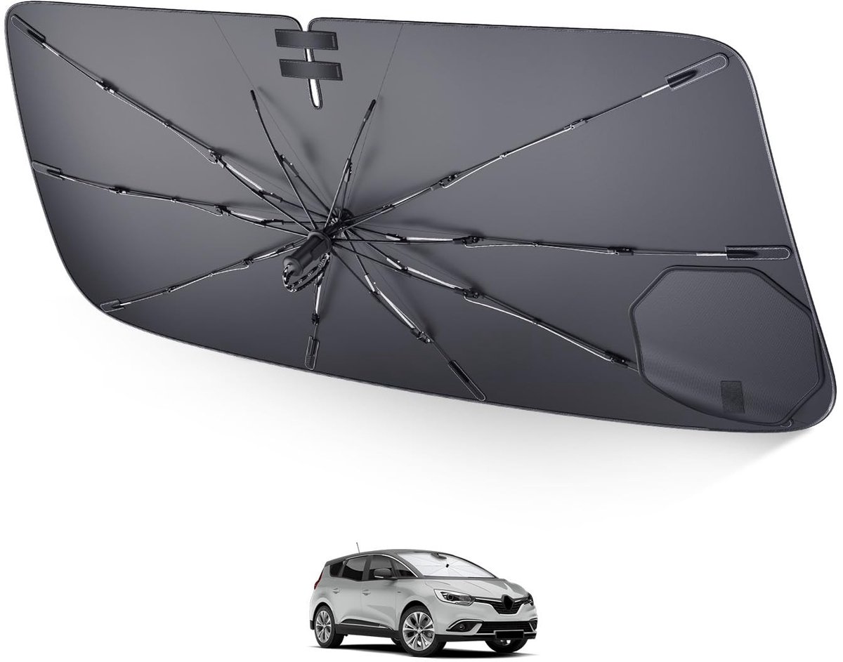 Omgoods - Auto Parasol voor Renault Espace MPV 2016-2022 met UV Bescherming