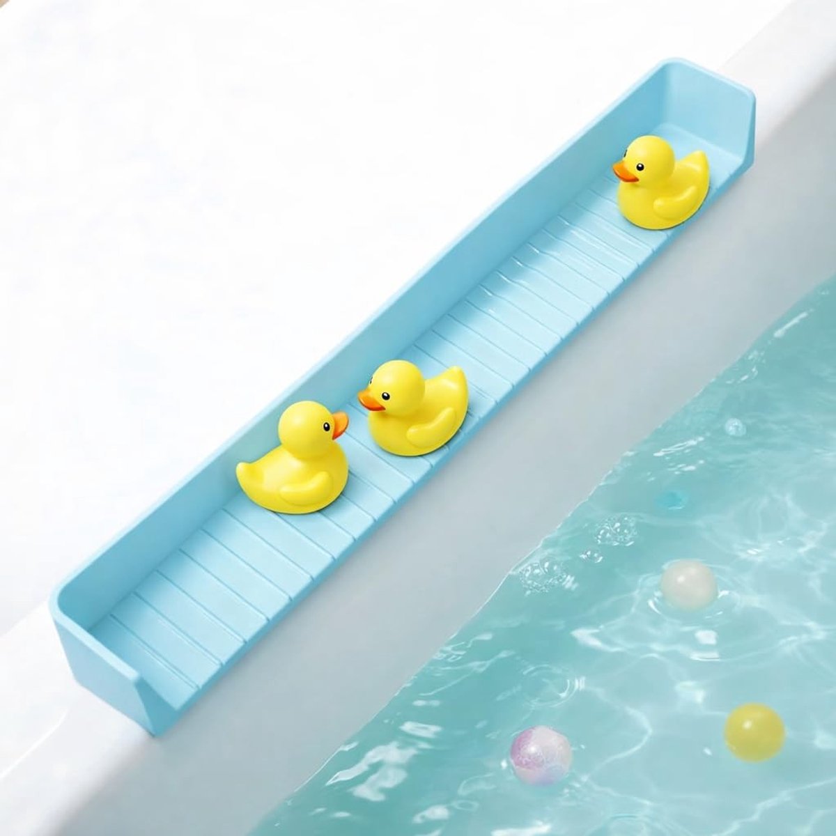 Omgoods - Bad Splash Guard met 11 Zuigkoppen, Anti-Spetter Bescherming
