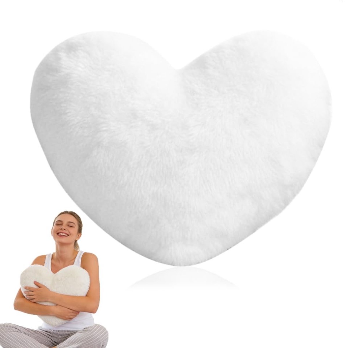 Omgoods - Hartvormig Knuffelkussen voor Decoratie